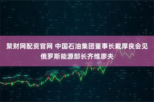 聚财网配资官网 中国石油集团董事长戴厚良会见俄罗斯能源部长齐维廖夫